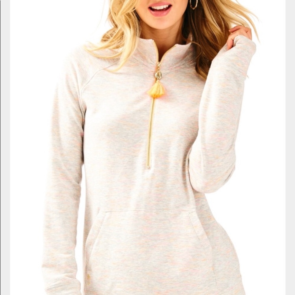 EEUC Lilly Pulitzer 🌟 Grey Skipper Popover